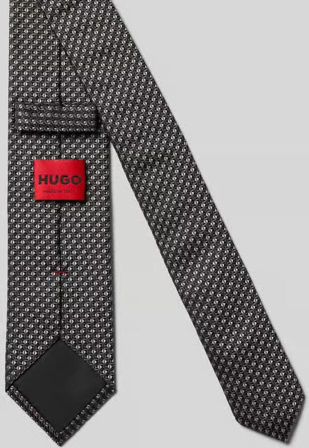 HUGO stropdas van pure zijde model 'TIE'