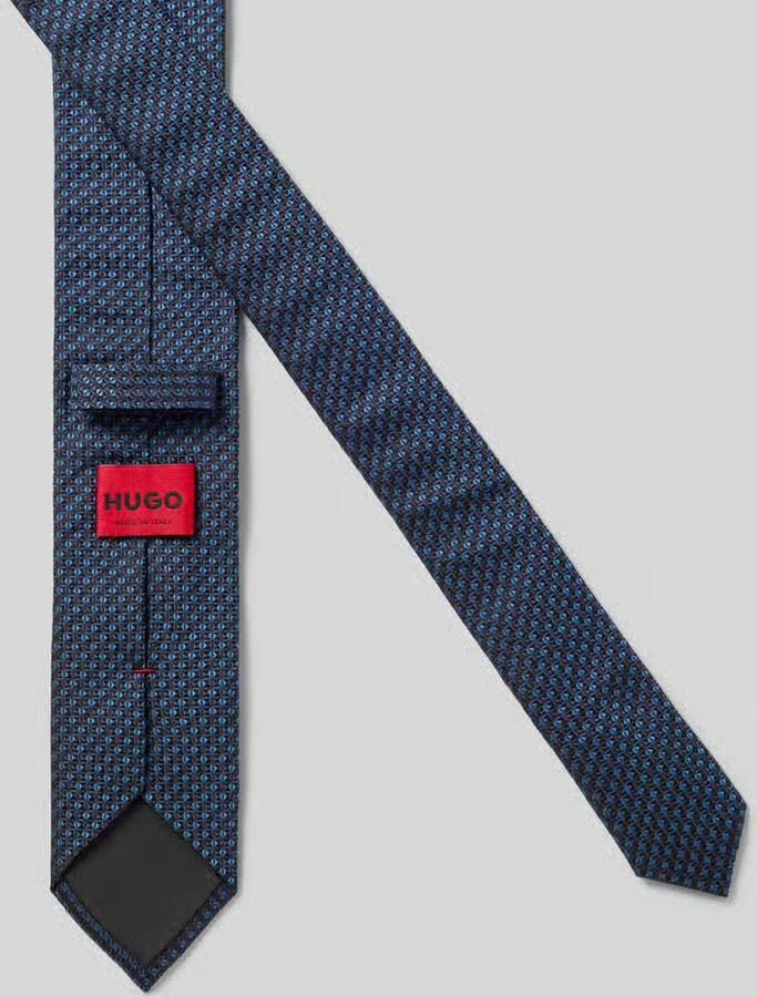 HUGO stropdas van pure zijde model 'TIE'