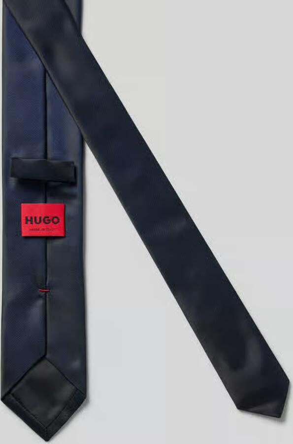 HUGO Stropdas van zijdemix model 'Tie cm 6'