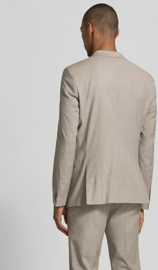HUGO Super slim fit colbert van mix van viscose en scheerwol model 'ARTI253X'
