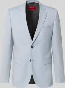 HUGO Super Slim Fit colbert van scheerwolmix model 'ARTI'