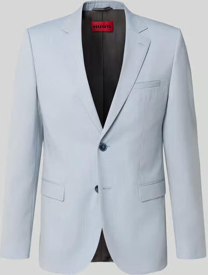 HUGO Super Slim Fit colbert van scheerwolmix model 'ARTI' - Foto 2