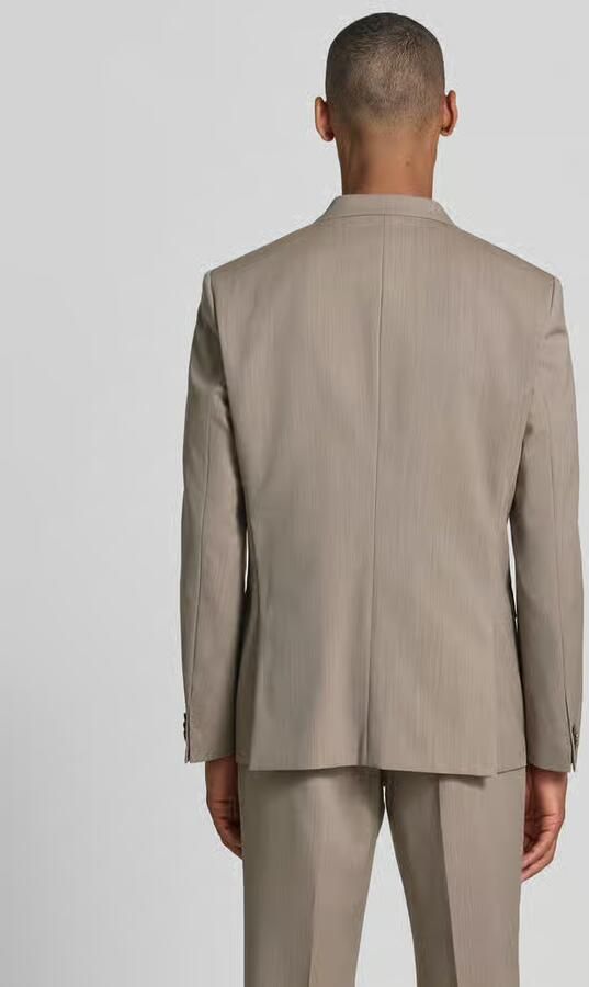 HUGO Super slim fit colbert van scheerwolmix model 'Arti253X' - Foto 2