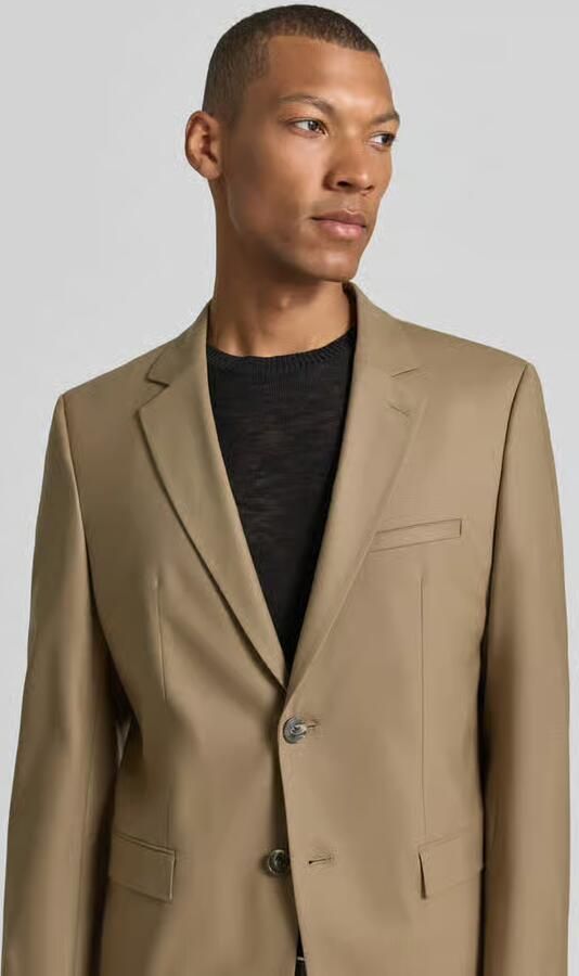 HUGO Super slim fit colbert van wolmix model 'Arti 253X'