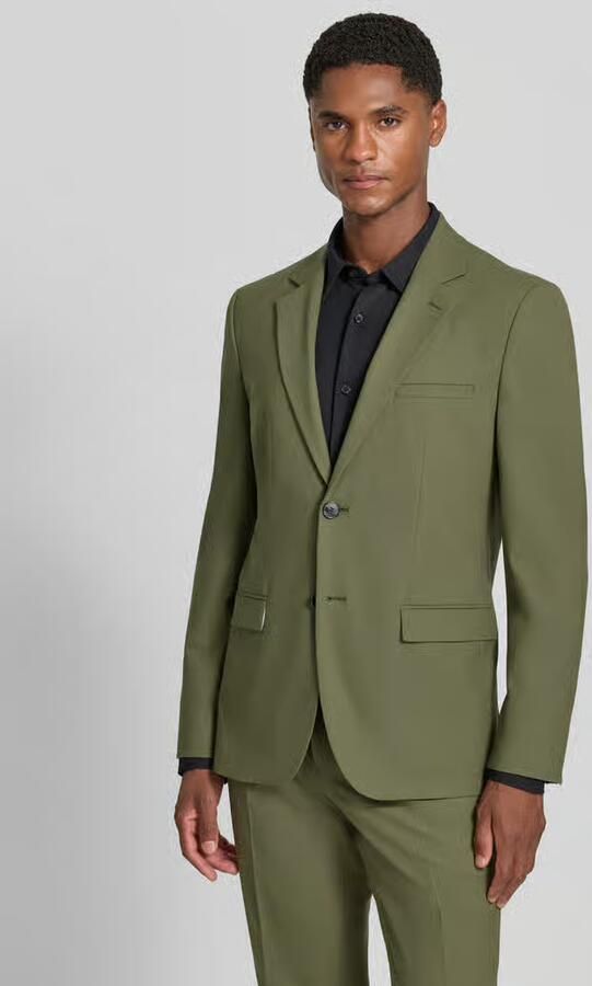 HUGO Super slim fit colbert van wolmix model 'Arti 253X' - Foto 3