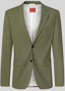 HUGO Super slim fit colbert van wolmix model 'Arti 253X'