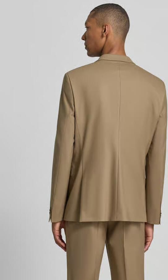 HUGO Super slim fit colbert van wolmix model 'Arti 253X' - Foto 2