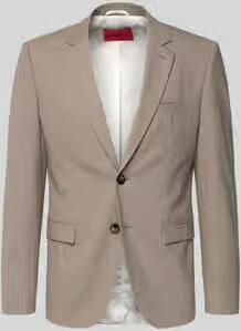 HUGO Super Slim Fit colbert van wolmix model 'ARTI'