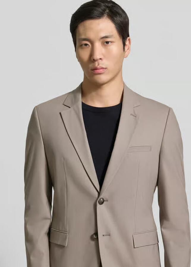 HUGO Super Slim Fit colbert van wolmix model 'ARTI'