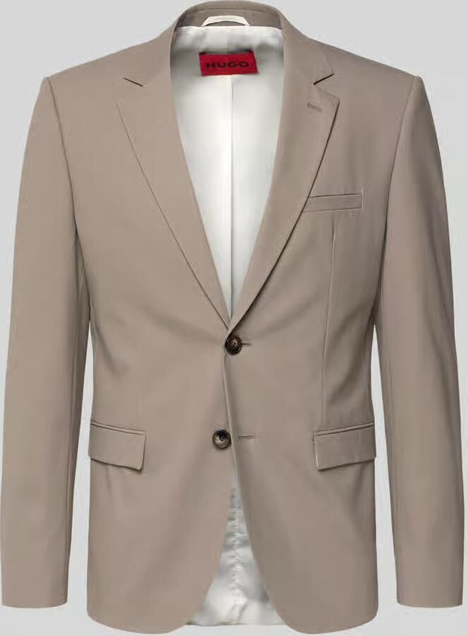 HUGO Super Slim Fit colbert van wolmix model 'ARTI' - Foto 2