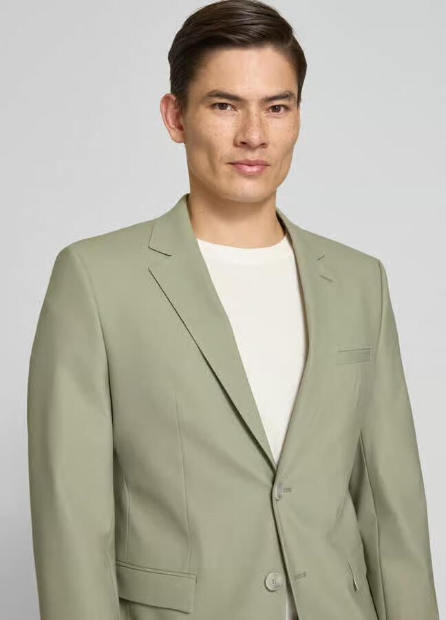 HUGO Super Slim Fit colbert van wolmix model 'ARTI'