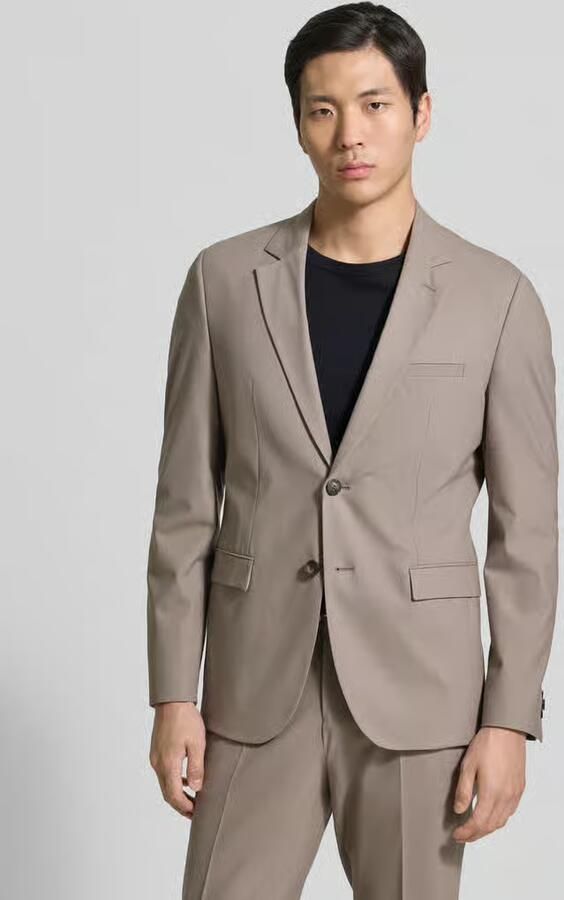 HUGO Super Slim Fit colbert van wolmix model 'ARTI' - Foto 2