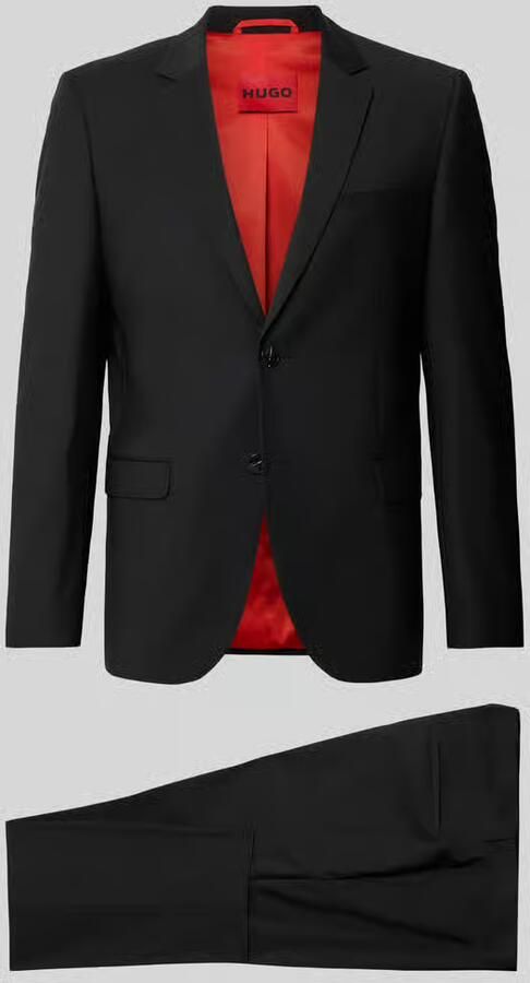 HUGO Super slim fit pak van wolmix model 'ARTI HESTEN' - Foto 4