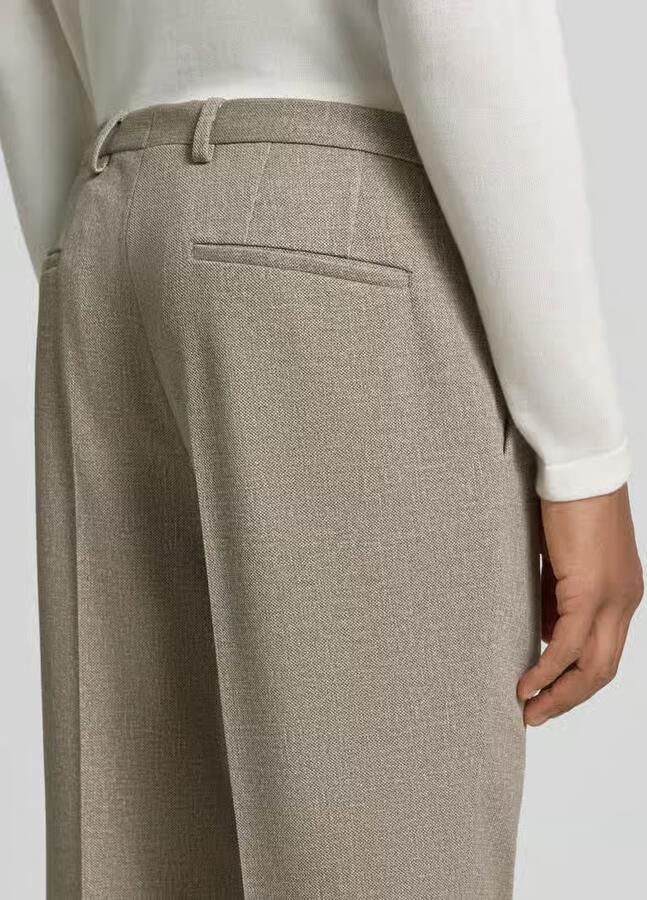 HUGO Super slim fit pantalon met viscose model 'Hesten263X-H'