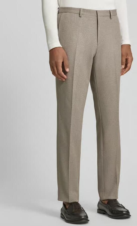 HUGO Super slim fit pantalon met viscose model 'Hesten263X-H' - Foto 2