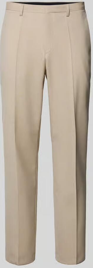 HUGO Super slim fit pantalon van scheerwolmix model 'HESTEN' - Foto 2