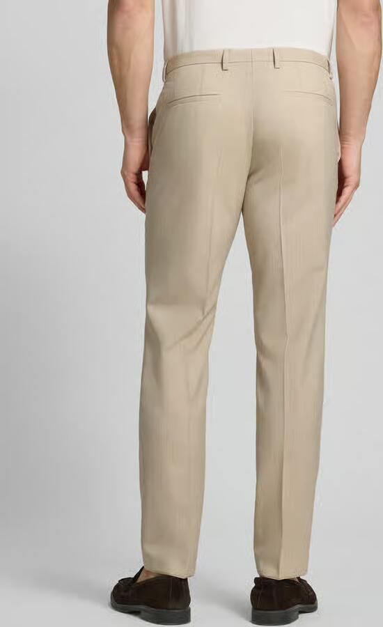 HUGO Super slim fit pantalon van scheerwolmix model 'HESTEN'