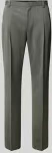 HUGO Super slim fit pantalon van scheerwolmix model 'HESTEN261F1X'