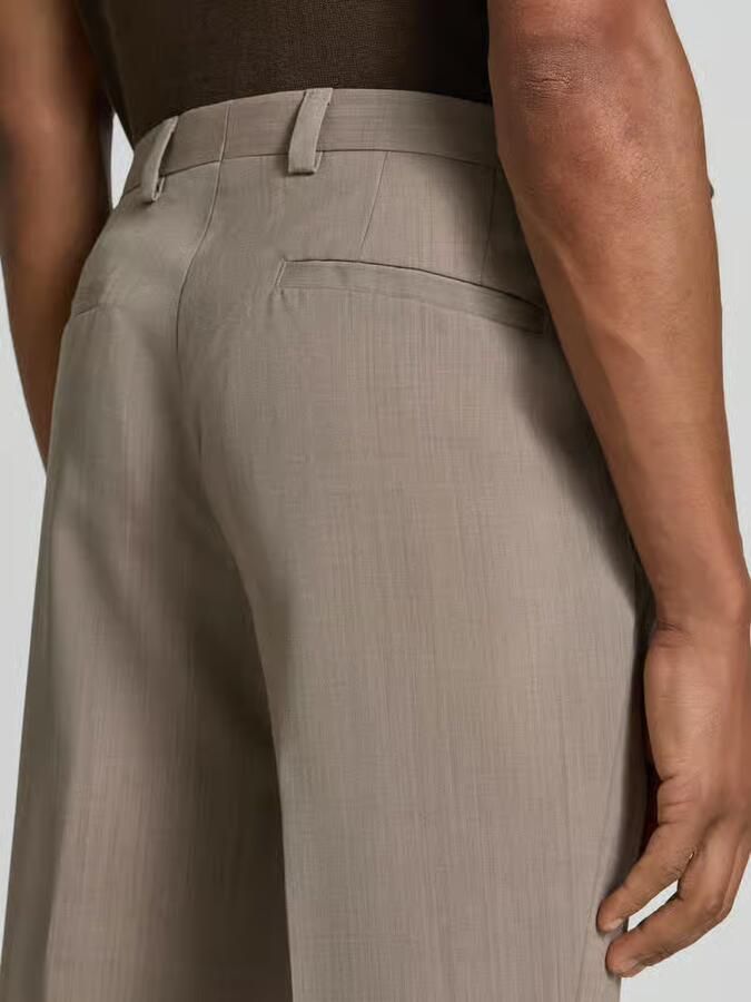 HUGO Super slim fit pantalon van scheerwolmix model 'Hesten261F1X'