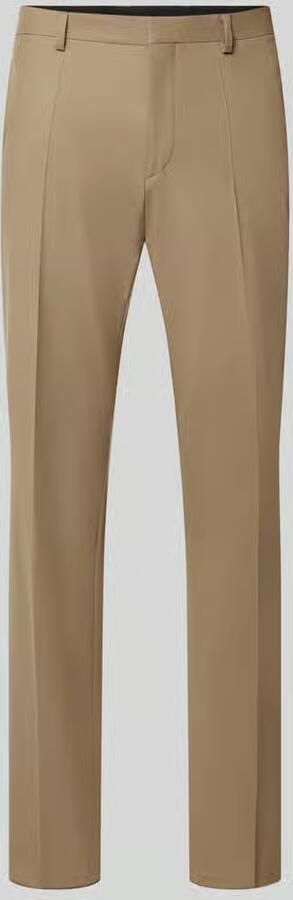 HUGO Super slim fit pantalon van wolmix model 'Hesten253X' - Foto 2
