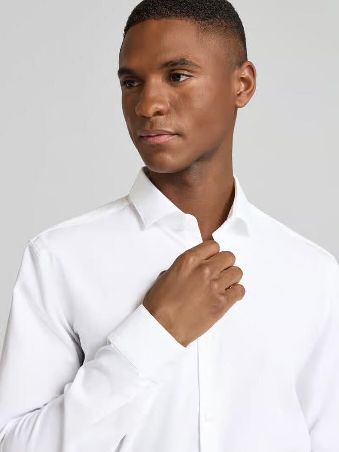 HUGO Super slim fit zakelijk overhemd van katoen model 'Erondo' - Foto 2