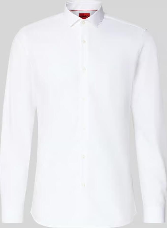 HUGO Super slim fit zakelijk overhemd van katoen model 'Erondo'