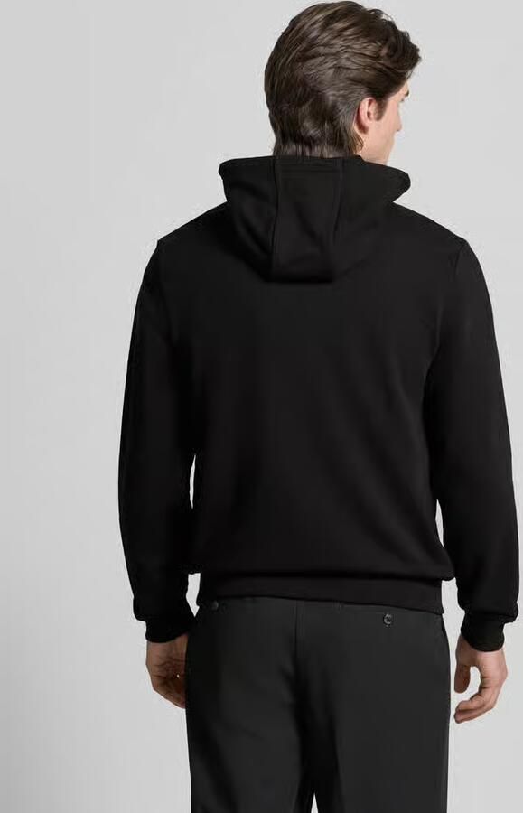 Hugo Boss Heren Sweatjack met Capuchon en Rits Black Heren - Foto 2