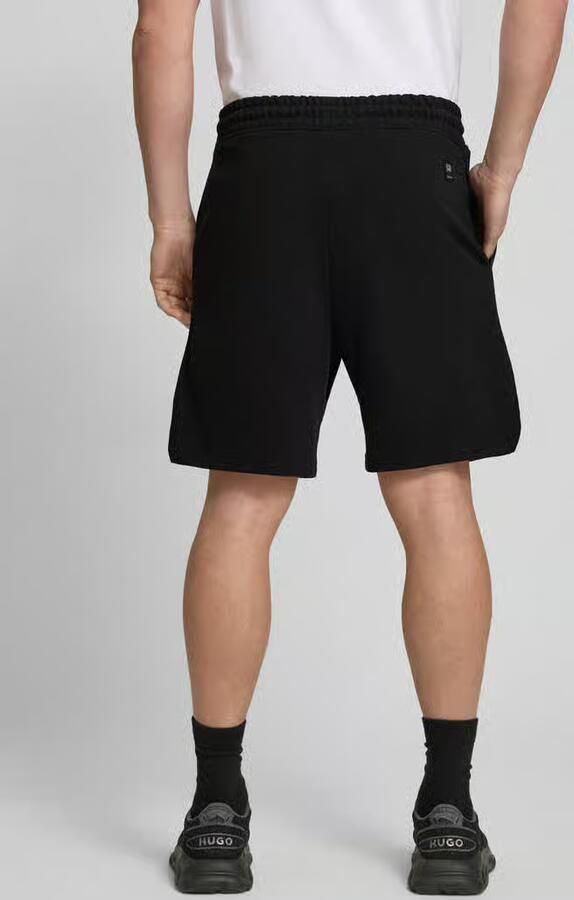 HUGO Sweatpants met labelprint model 'DESWICK'
