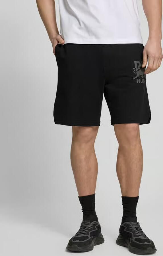 HUGO Sweatpants met labelprint model 'DESWICK' - Foto 2