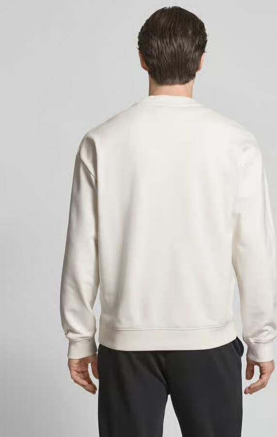 HUGO Sweatshirt met motiefprint model 'Dartok'