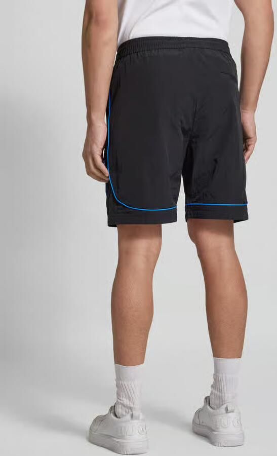 HUGO Sweatshorts met elastische band model 'Garat'