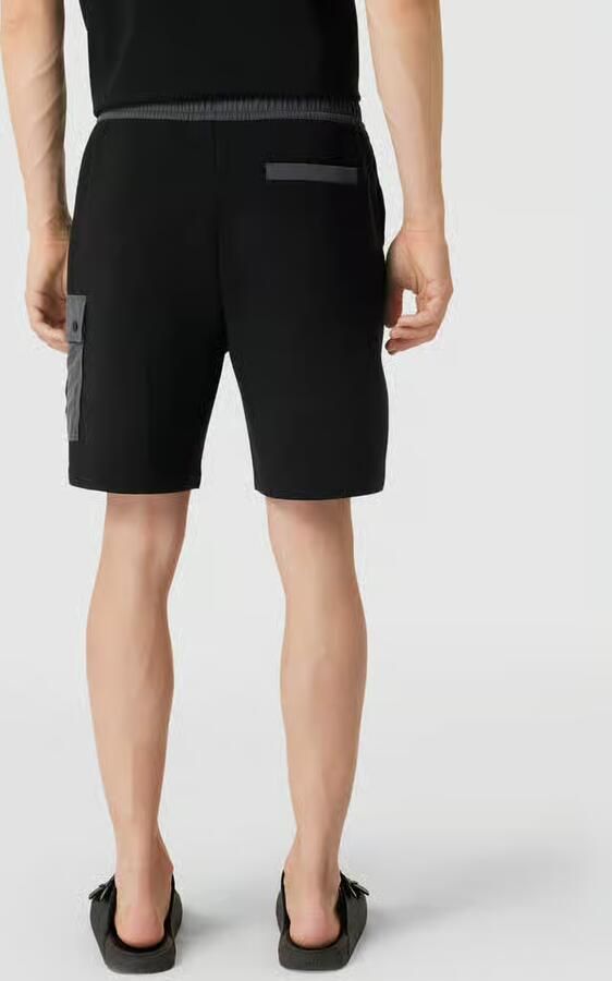HUGO Sweatshorts met labelpatch model 'Dowen' - Foto 3