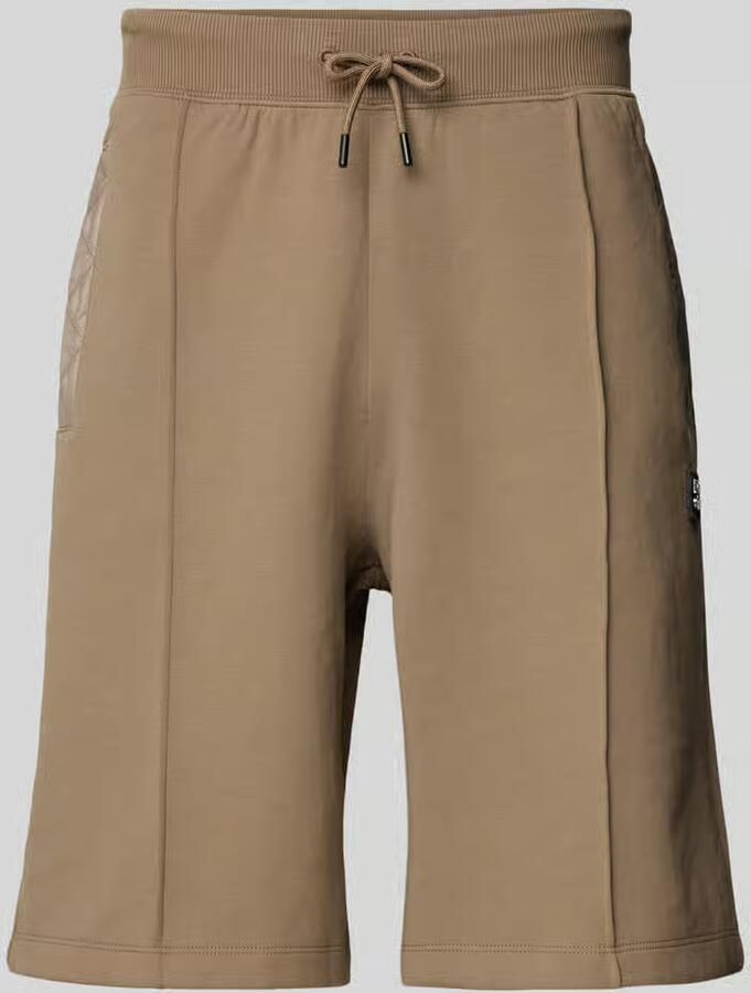 HUGO Sweatshorts met labelprint model 'Dilmos' - Foto 2
