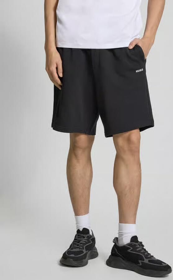 HUGO regular fit sweatshorts van puur katoen model 'DAYONO' - Foto 6