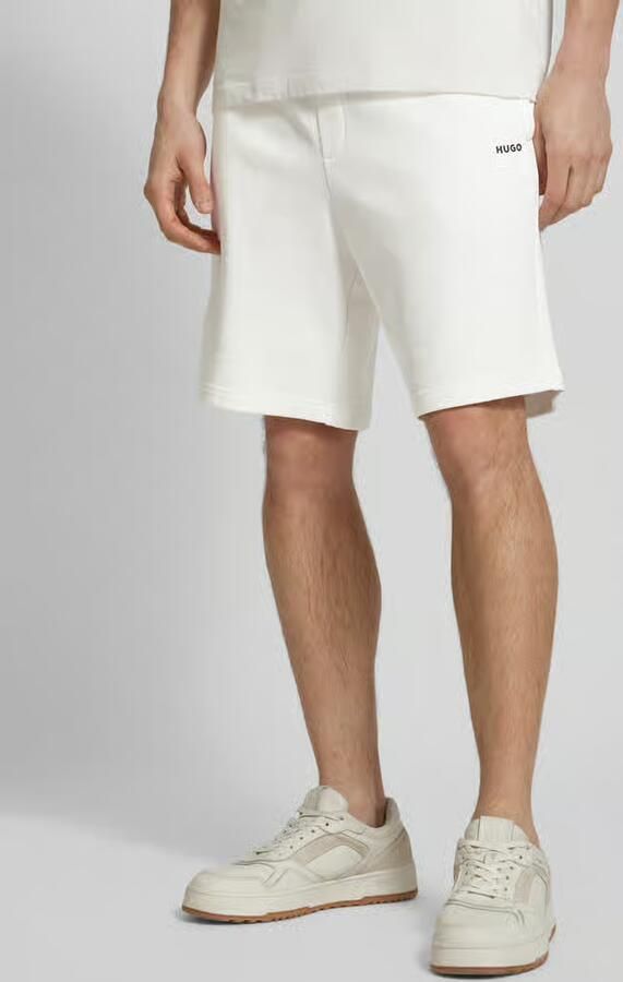 HUGO Sweatshorts met labelprint model 'Nomario' - Foto 2