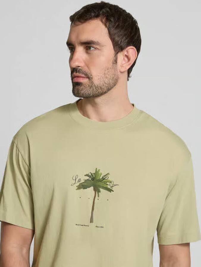 HUGO T-shirt met labelprint model 'Duwom' - Foto 2