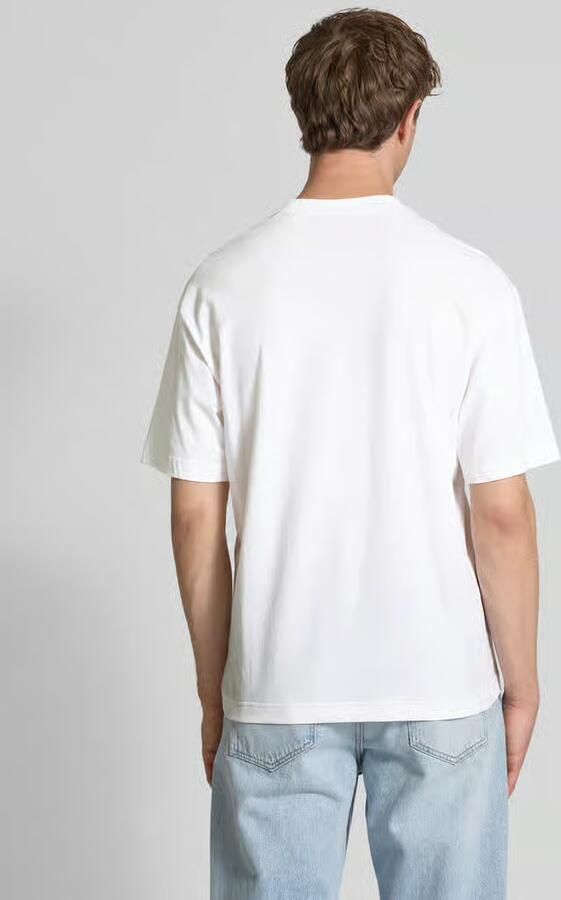 HUGO T-shirt met labelprint model 'Duwood'