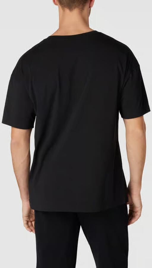 HUGO T-shirt met labelprint model 'Unite'