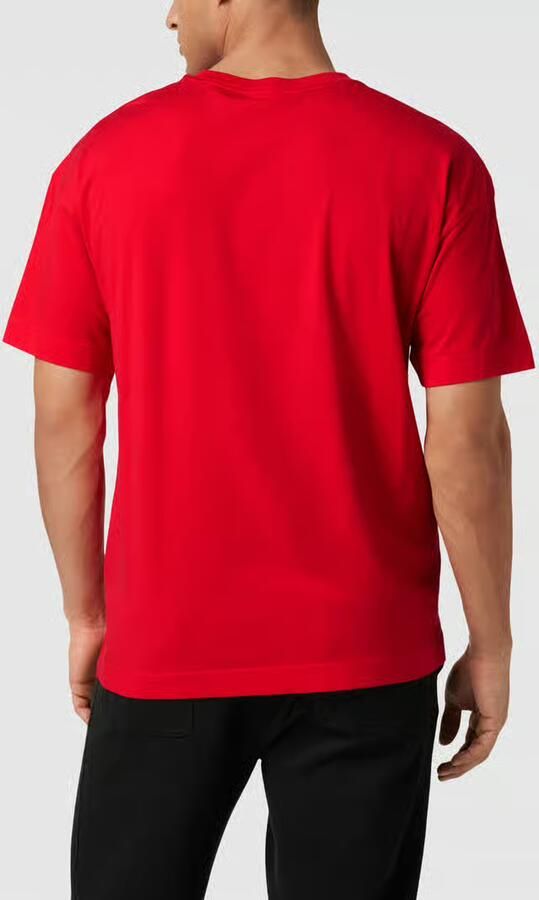 HUGO T-shirt met labelprint model 'Unite'