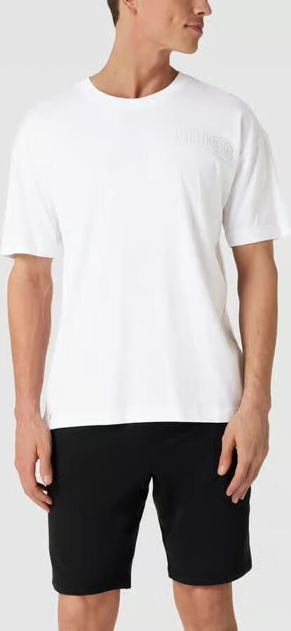 HUGO T-shirt met labelprint model 'Unite' - Foto 2