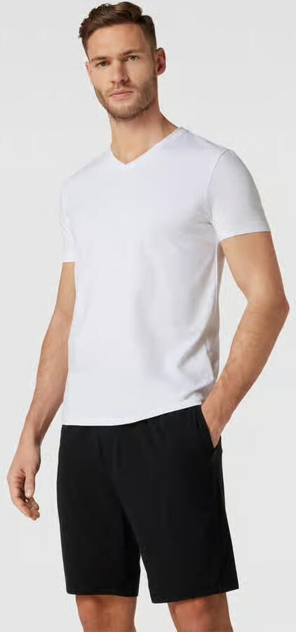 HUGO T-shirt met logoprint in een set van 2 stuks model ' -V' - Foto 2