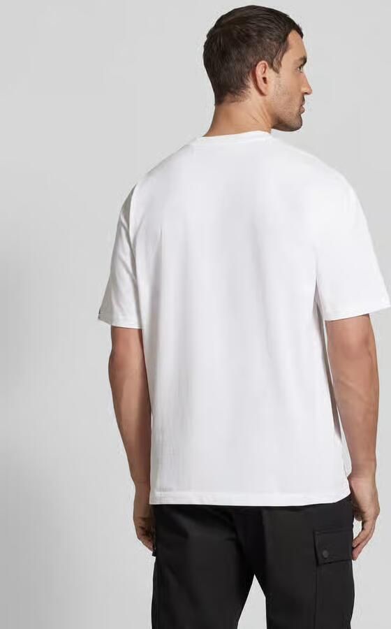 HUGO T-shirt met motiefprint model 'Daveley'