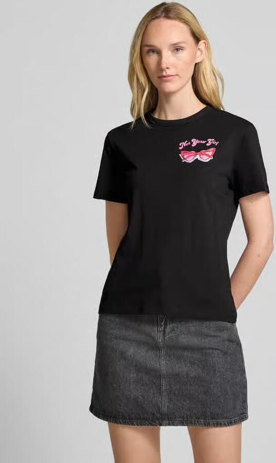 HUGO T-shirt met ronde hals model 'Damacia' - Foto 2