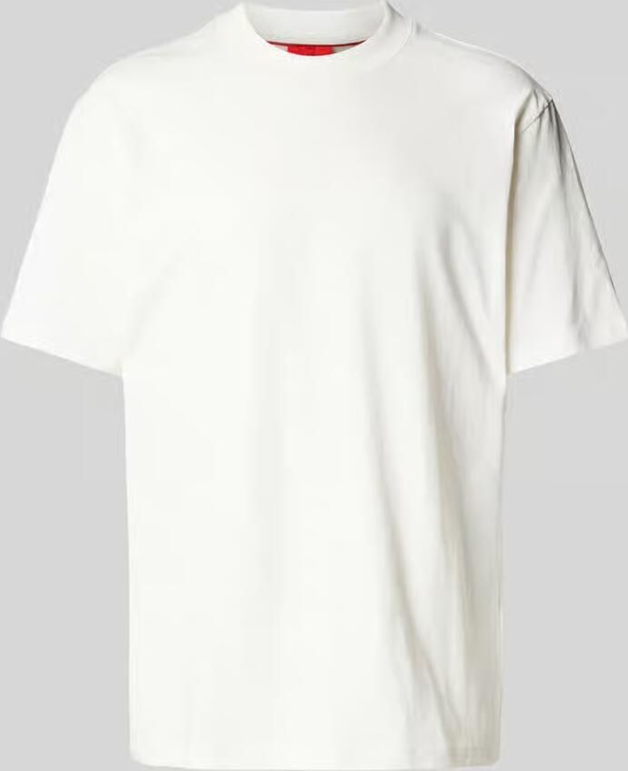 HUGO Heren Polo's & T-shirts Dapolino 10248326 Gebroken Wit - Foto 4