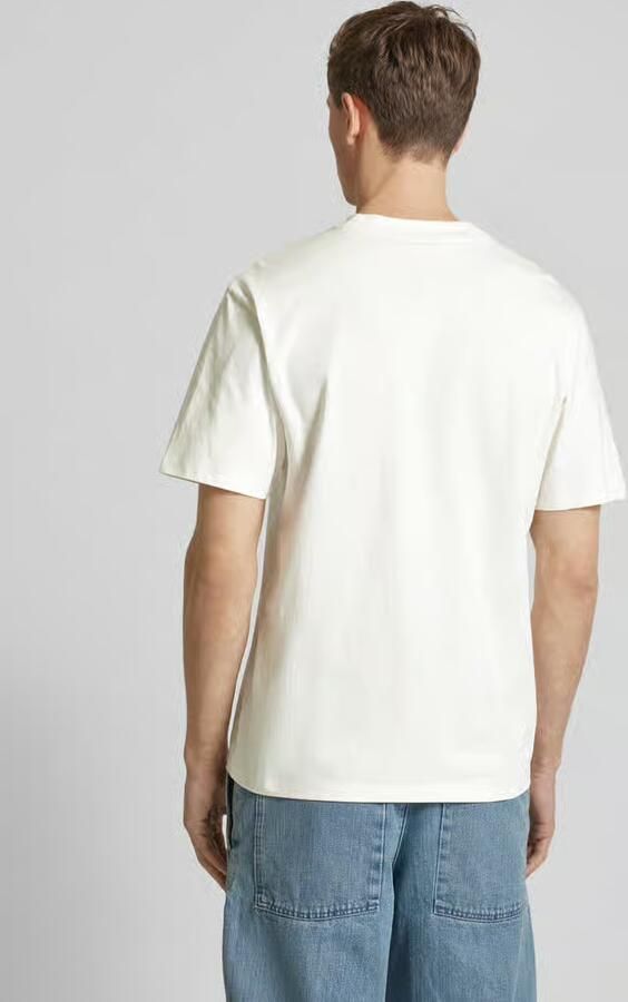 HUGO Heren Polo's & T-shirts Dapolino 10248326 Gebroken Wit - Foto 7