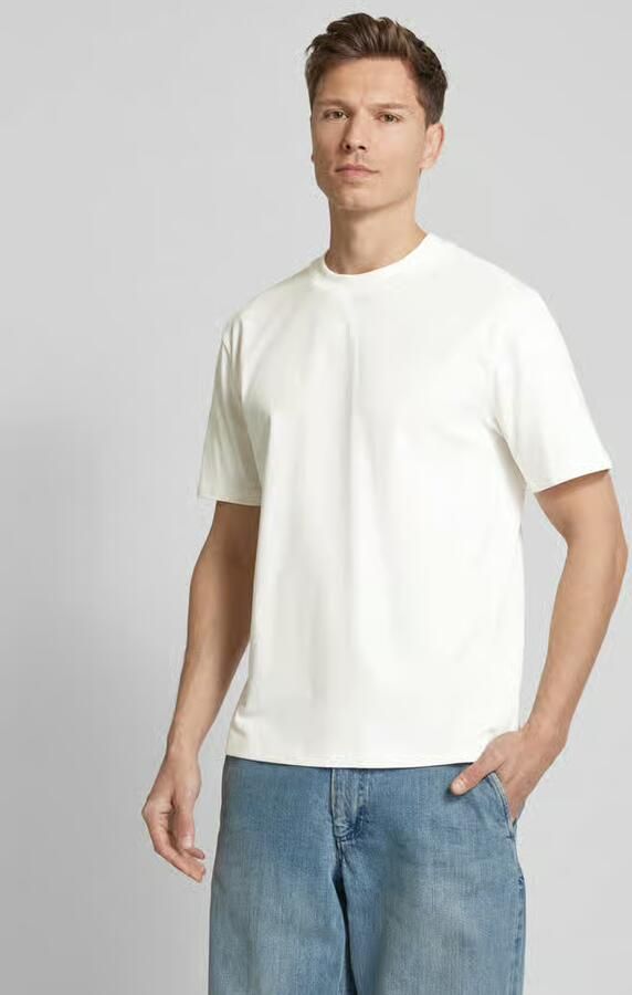 HUGO Heren Polo's & T-shirts Dapolino 10248326 Gebroken Wit - Foto 6