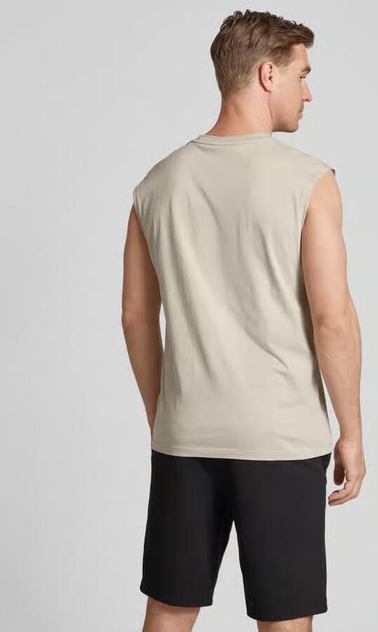 HUGO Tanktop met labelpatch model 'Dankto241'