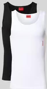 HUGO Tanktop met labelprint in een set van 2 stuks - Foto 3