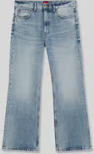 HUGO tapered fit jeans van puur katoen in 5-pocketmodel