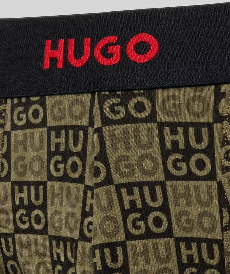 HUGO Trunks van katoenmix in een set van 3